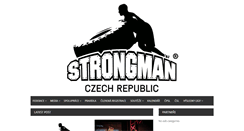 Desktop Screenshot of ceskystrongman.cz